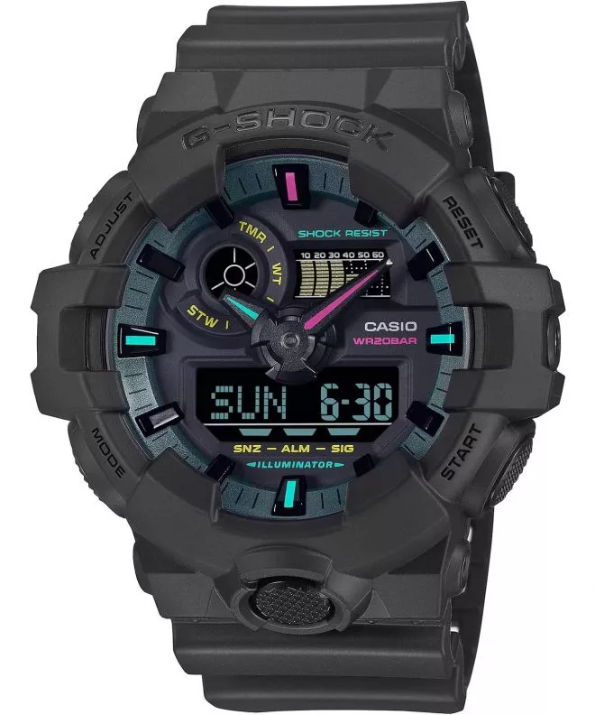 Orologio da Uomo Casio G-Shock Classic Multi Fluorescent Accents GA-700MF-1AER