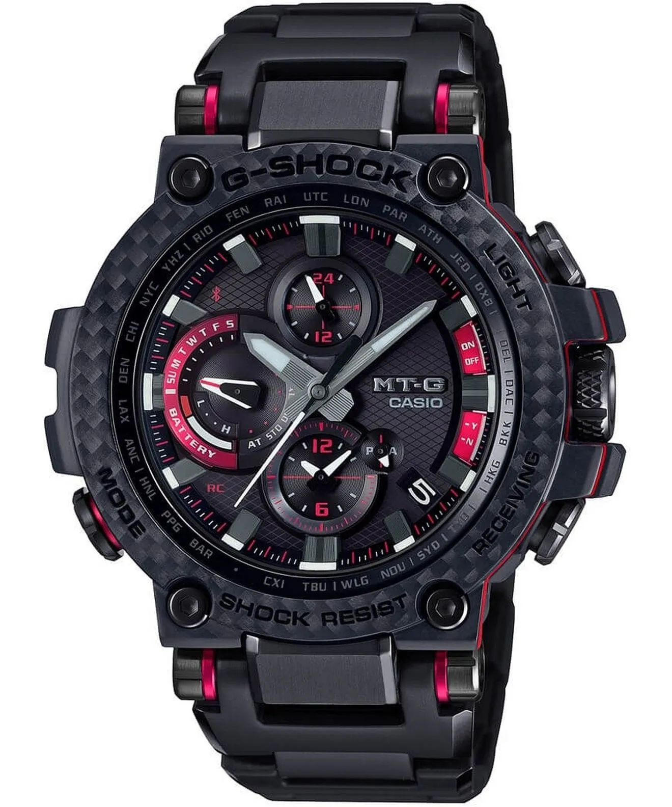 Orologio da Uomo G-SHOCK Exclusive Metal Twisted G Bluetooth Solar Limited MTG-B1000XBD-1AER