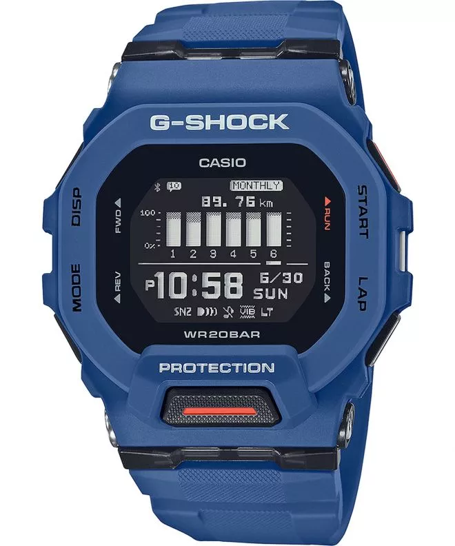 Orologio da Uomo G-SHOCK G-Squad Bluetooth Sync Step Tracker GBD-200-2ER