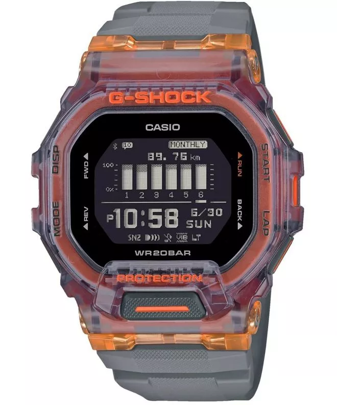 Orologio da Uomo Casio G-Shock G-Squad Bluetooth Sync Step Tracker GBD-200SM-1A5ER