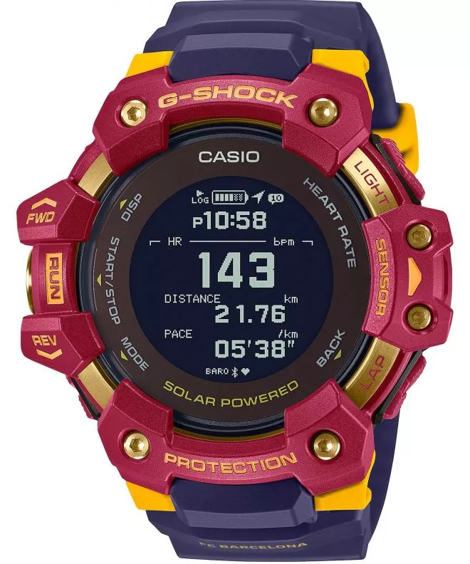 Orologio da Uomo Casio G-Shock G-Squad Matchday FC Barcelona Limited Edition GBD-H1000BAR-4ER