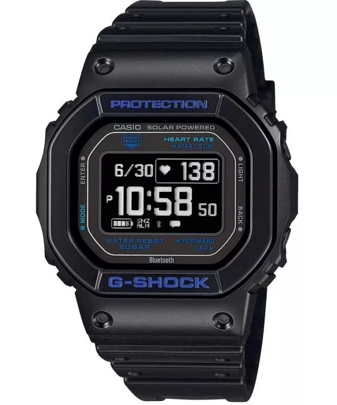 Orologio da Uomo Casio G-Shock G-Squad Square Move Bluetooth Solar DW-H5600-1A2ER