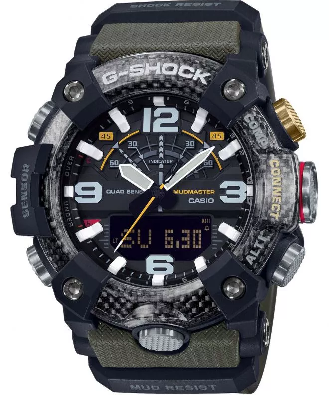 Orologio da Uomo Casio G-Shock Master of G Mudmaster Carbon Core Guard Quad Sensor Bluetooth Sync GG-B100-1A3ER