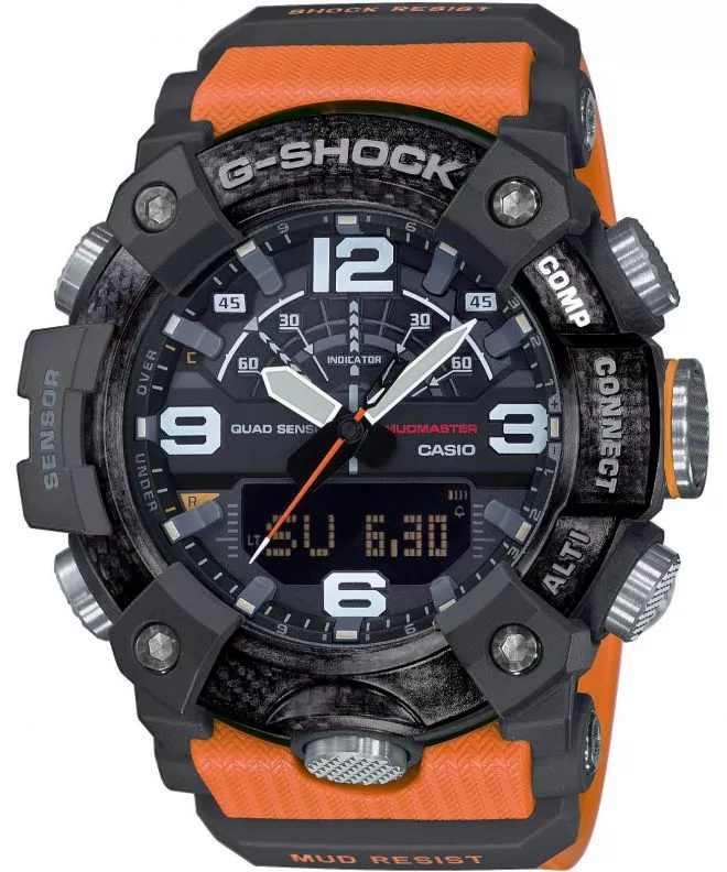 Orologio da Uomo Casio G-Shock Master of G Mudmaster Carbon Core Guard Quad Sensor Bluetooth Sync GG-B100-1A9ER