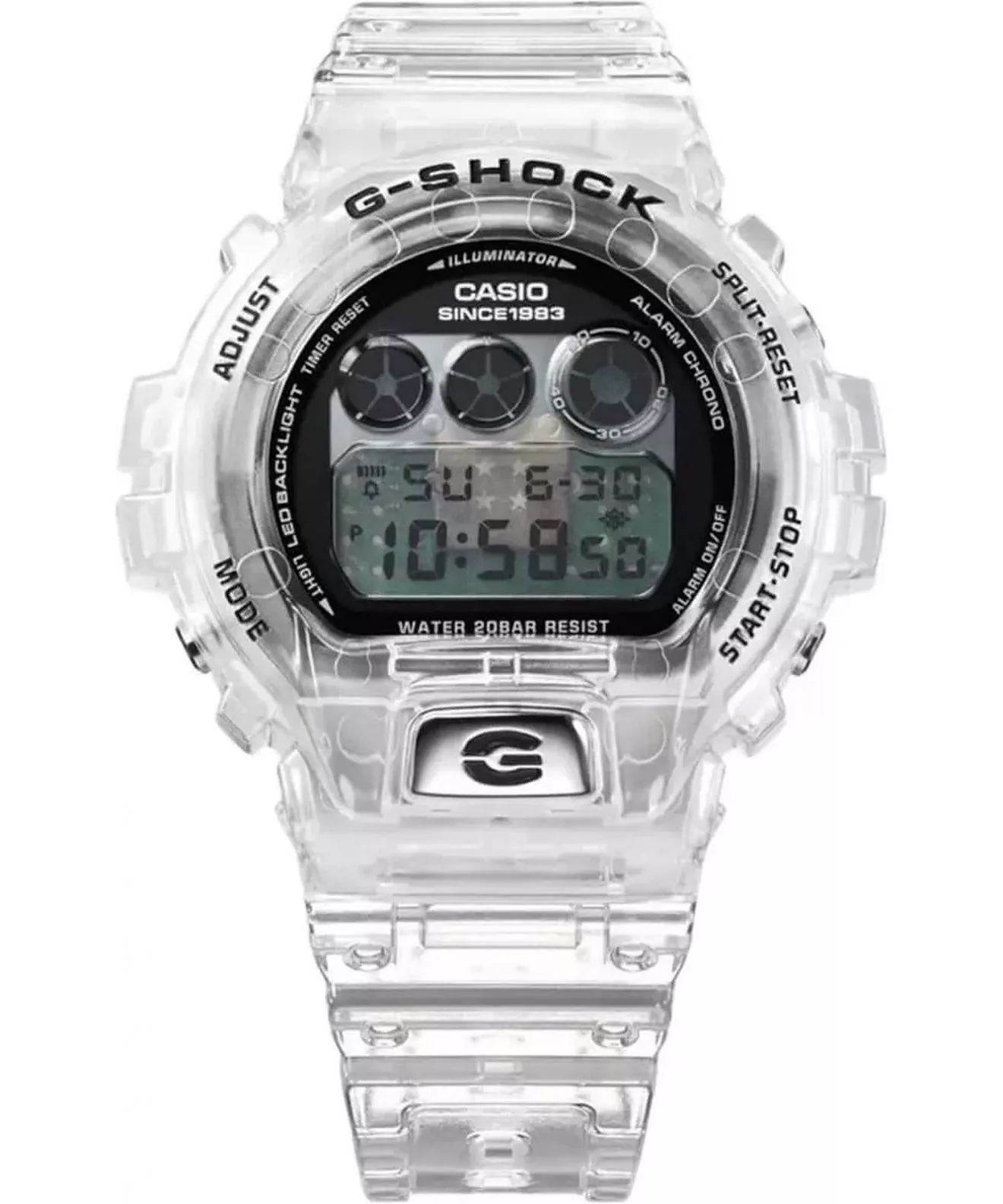 Orologio da Uomo G-SHOCK Original 40th Anniversary Clear Remix DW-6940RX-7ER