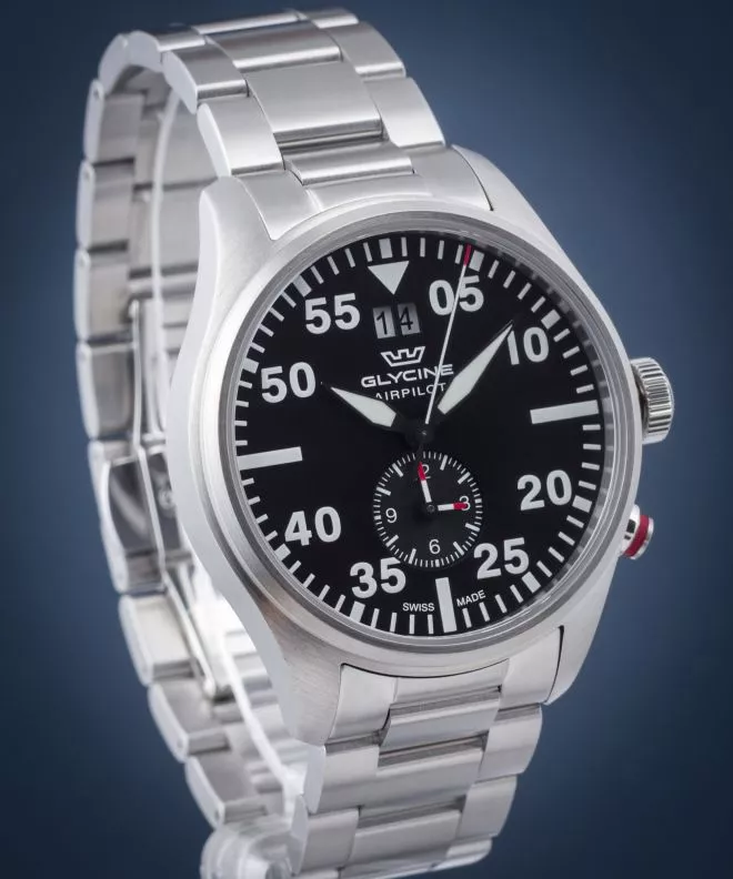 Orologio da Uomo Glycine Airpilot Dual Time GL0363
