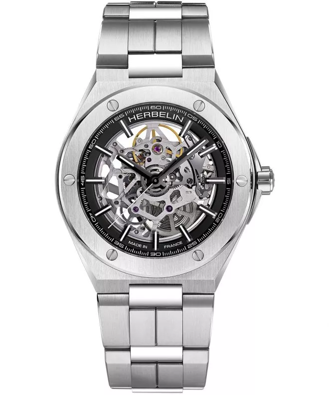 Orologio da Uomo Herbelin Cap Camarat Skeleton Automatic Limited Edition 1845BSQ14