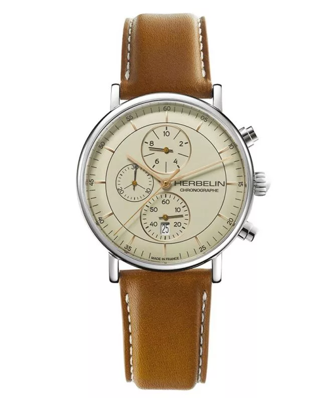 Orologio da Uomo Herbelin Inspiration Chronographe 35647AP17TRGD (35647/AP17TRGD)