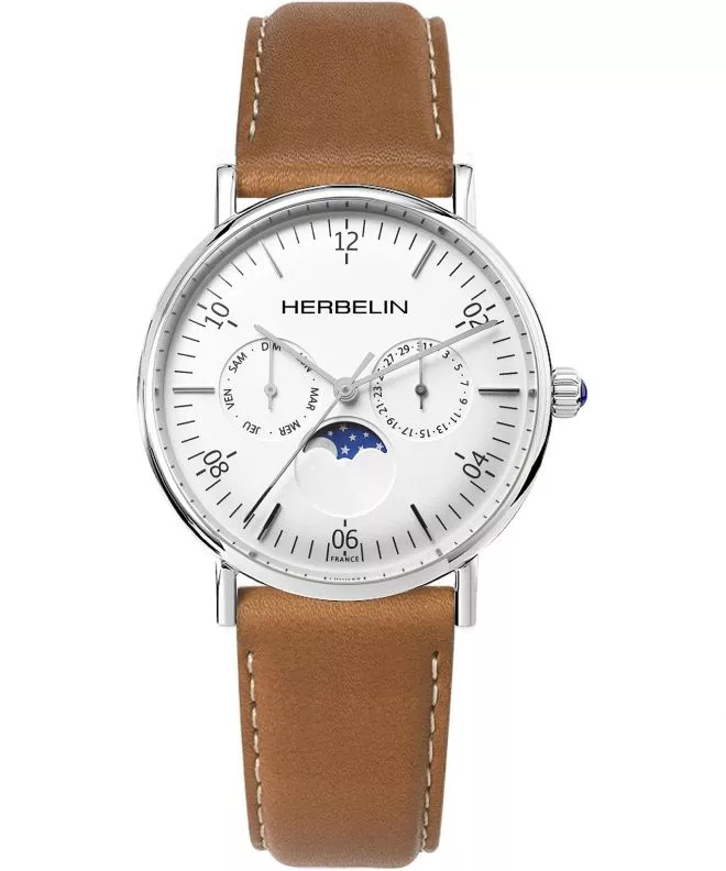 Orologio da Uomo Herbelin Inspiration Moon Phase 12747AP11GD (12747/AP11GO)