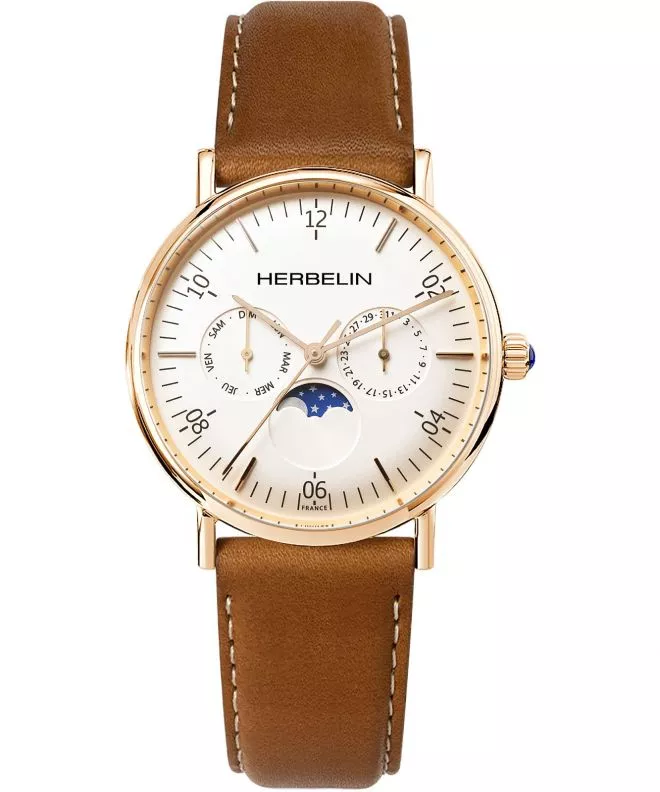 Orologio da Uomo Herbelin Inspiration Moon Phase 12747PR11GD (12747/PR11GO)