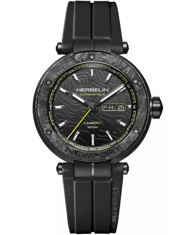 Orologio da Uomo Herbelin Newport Carbon Titanium Automatic 1788CTN14CA