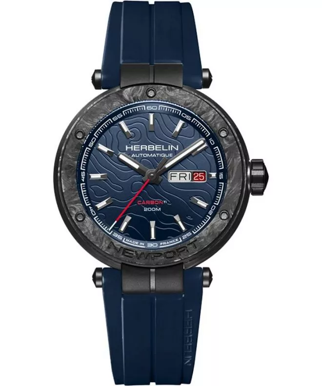 Orologio da Uomo Herbelin Newport Carbon Titanium Automatic 1788CTN15CB