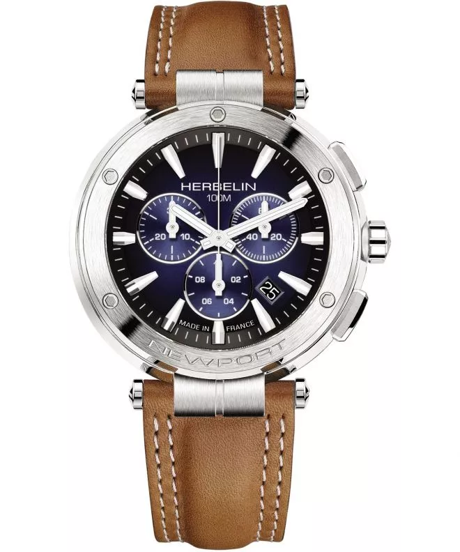 Orologio da Uomo Herbelin Newport Chronograph 37688A35GD (37688/35GON)