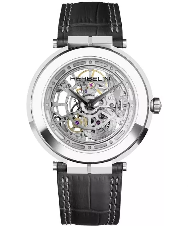 Orologio da Uomo Herbelin Newport Slim Mechanical Skeleton Limited Edition 1222SQ75 (1222/SQ75)