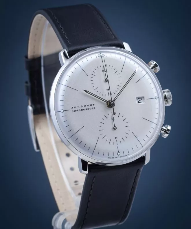 Orologio da Uomo Junghans max bill Chronoscope Automatic 027/4600.02