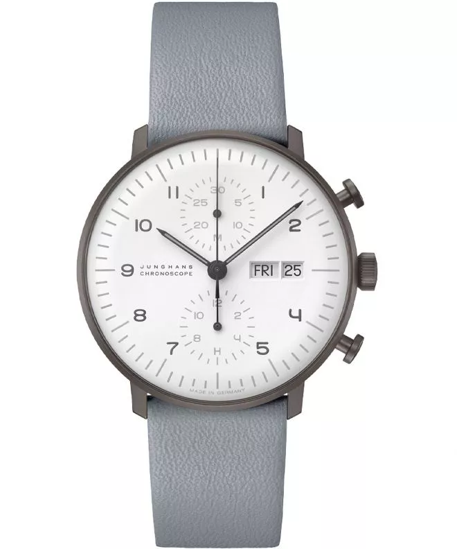 Orologio da Uomo Junghans max bill Chronoscope ENG 027/4008.03