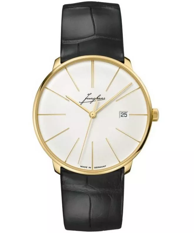 Orologio da Uomo Junghans Meister Fein Automatic Gold 18K Limited Edition 027/9301.00