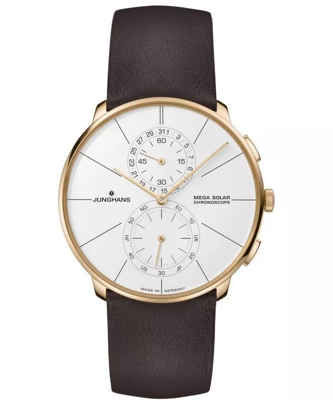 Orologio da Uomo Junghans Meister fein Chronoscope MEGA Solar 059/7201.00