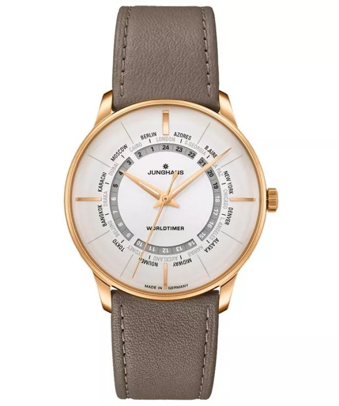Orologio da Uomo Junghans Meister Worldtimer Automatic 027/5012.01