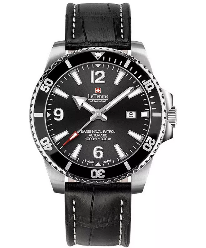 Orologio da Uomo Le Temps Swiss Naval Patrol Automatic LT1045.01BL01