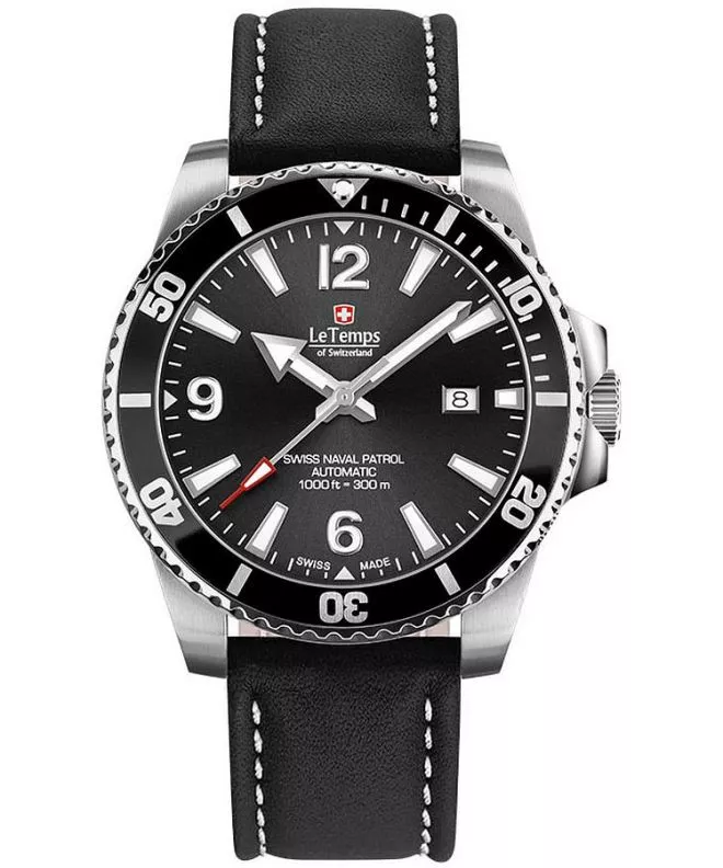 Orologio da Uomo Le Temps Swiss Naval Patrol Automatic LT1045.01BL11