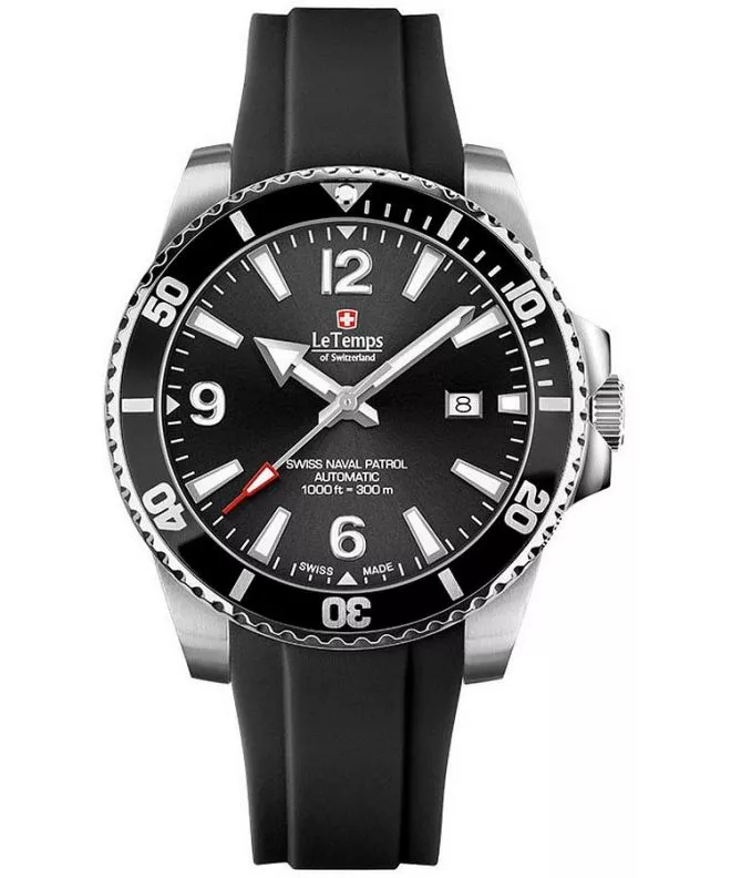 Orologio da Uomo Le Temps Swiss Naval Patrol Automatic LT1045.01BR01