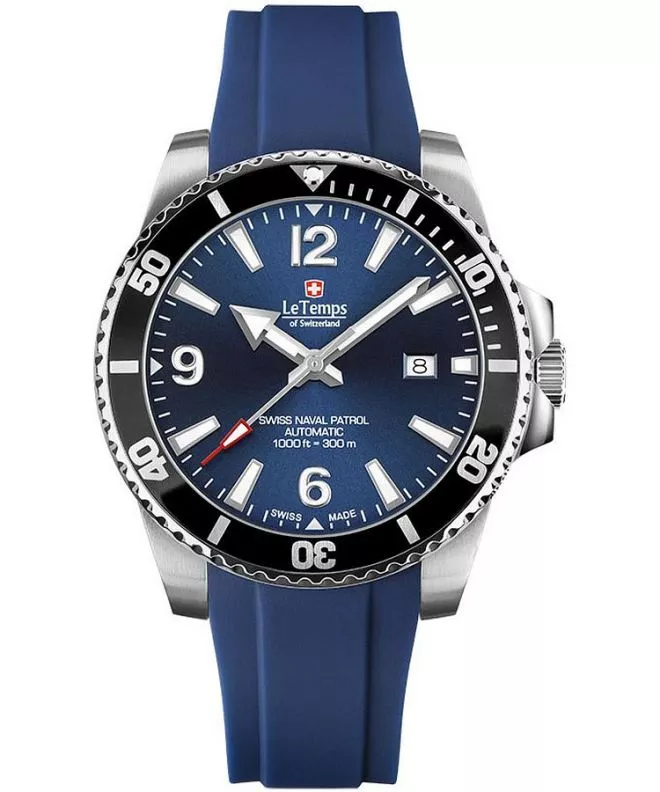 Orologio da Uomo Le Temps Swiss Naval Patrol Automatic LT1045.13BR03