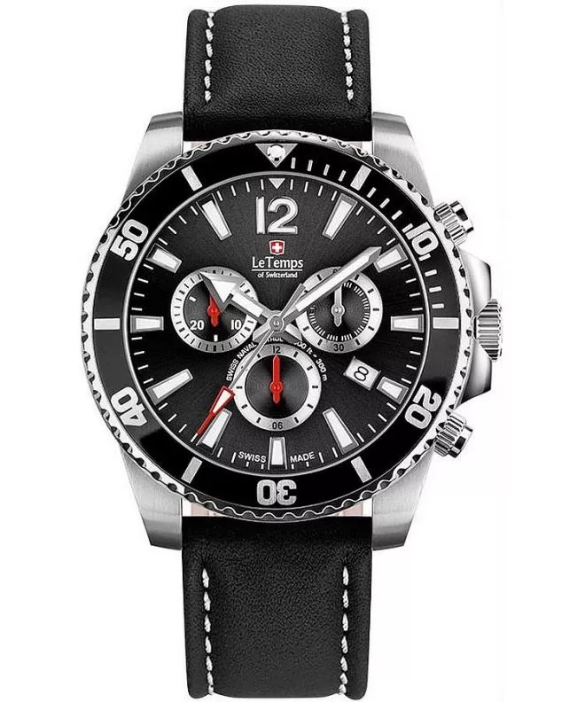 Orologio da Uomo Le Temps Swiss Naval Patrol Chrono LT1044.01BL11
