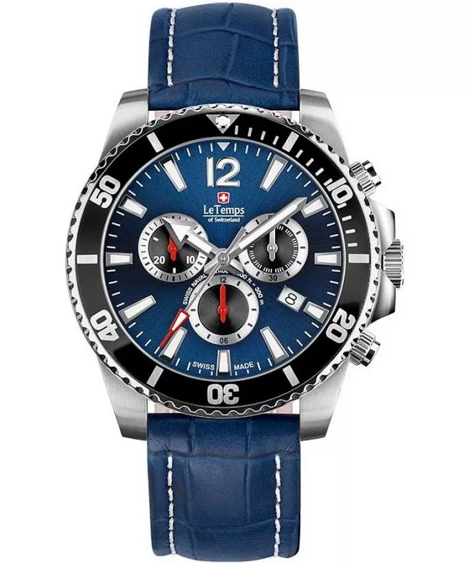 Orologio da Uomo Le Temps Swiss Naval Patrol Chrono LT1044.13BL13