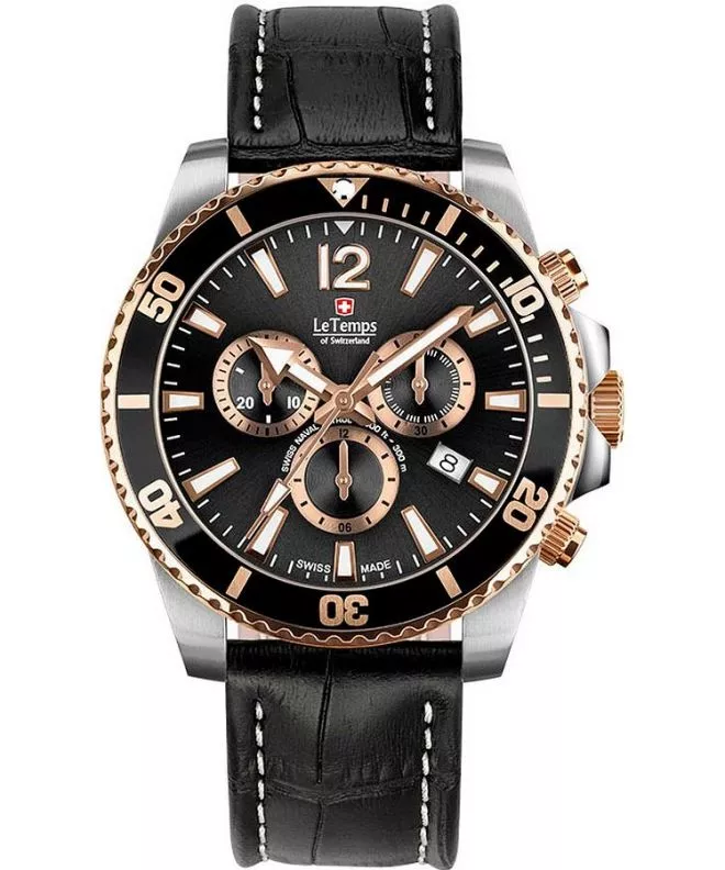 Orologio da Uomo Le Temps Swiss Naval Patrol Chrono LT1044.45BL51