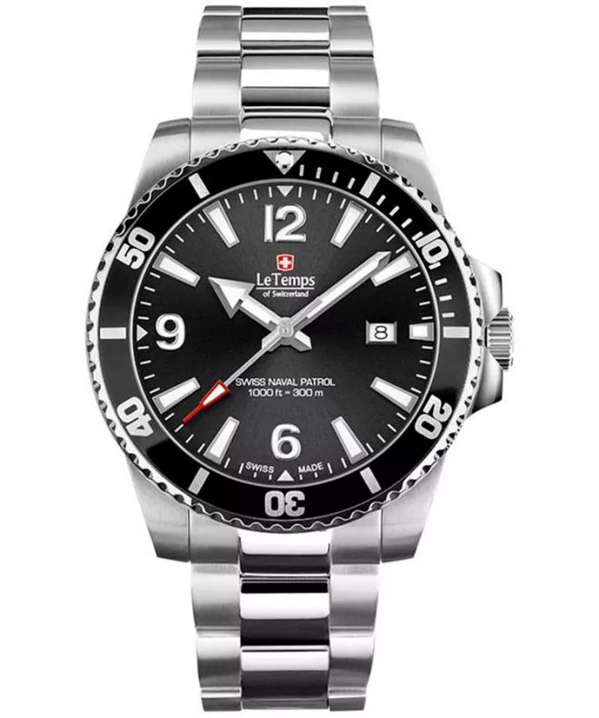 Orologio da Uomo Le Temps Swiss Naval Patrol LT1043.01BS01