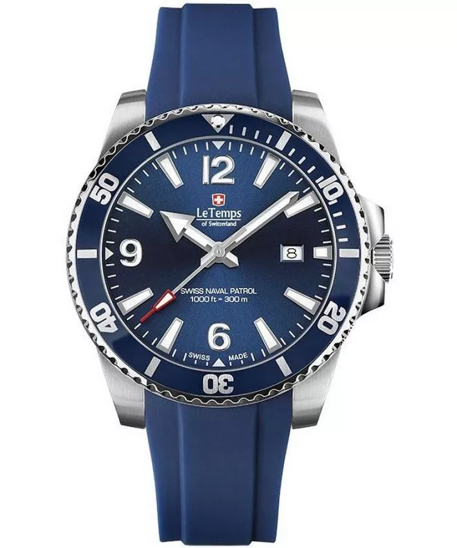 Orologio da Uomo Le Temps Swiss Naval Patrol LT1043.03BR03