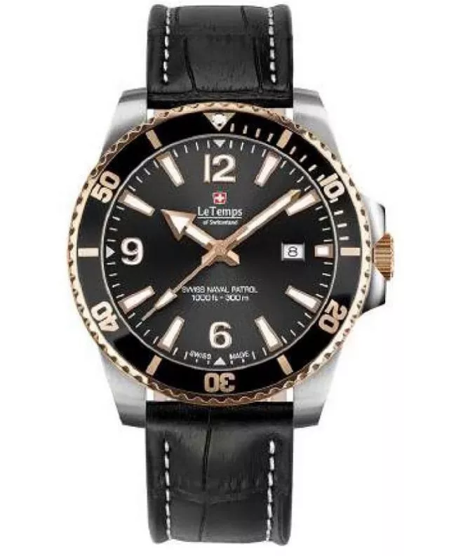 Orologio da Uomo Le Temps Swiss Naval Patrol LT1043.45BL51