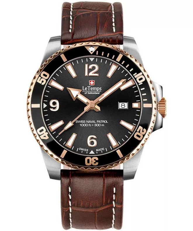 Orologio da Uomo Le Temps Swiss Naval Patrol LT1043.45BL52