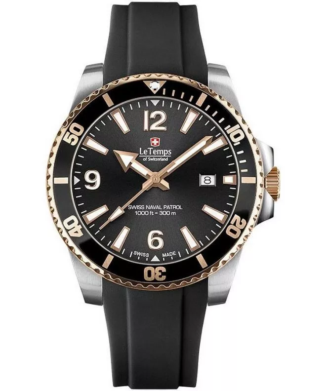 Orologio da Uomo Le Temps Swiss Naval Patrol LT1043.45BR01