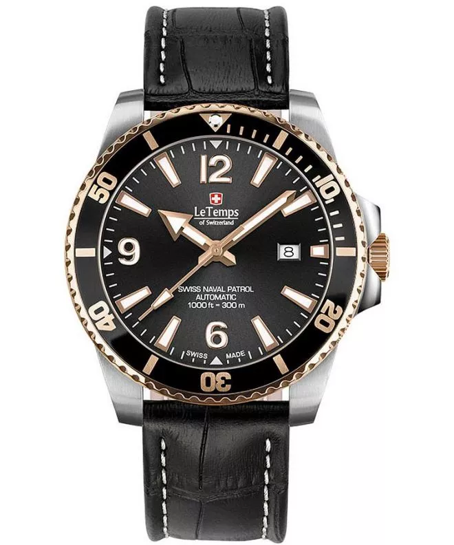 Orologio da Uomo Le Temps Swiss Naval Patrol LT1045.45BL51