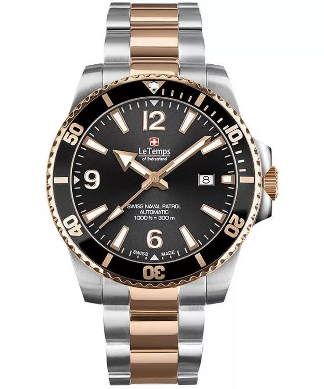 Orologio da Uomo Le Temps Swiss Naval Patrol LT1045.45BT02