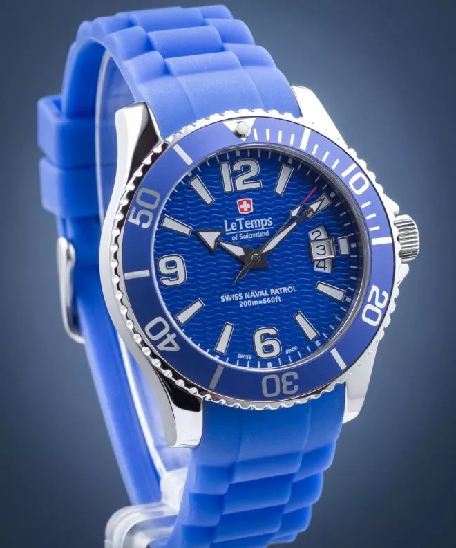 Orologio da Uomo Le Temps Swiss Naval Patrol LT1081.03BR03