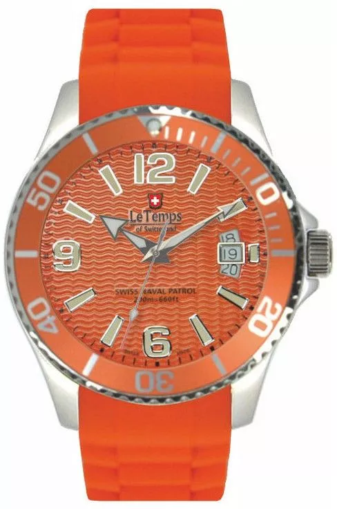 Orologio da Uomo Le Temps Swiss Naval Patrol LT1081.04BR05