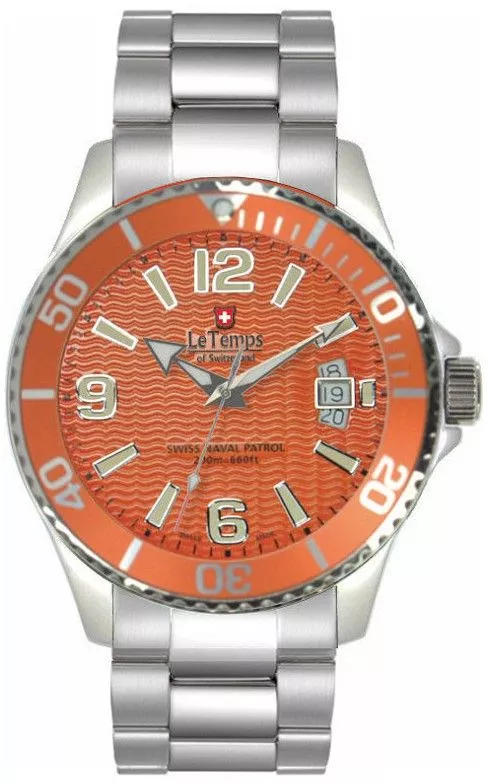 Orologio da Uomo Le Temps Swiss Naval Patrol LT1081.04BS01