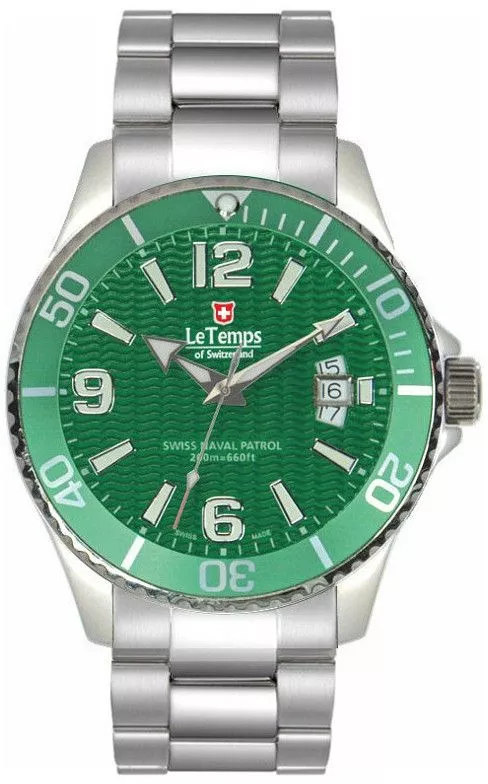 Orologio da Uomo Le Temps Swiss Naval Patrol LT1081.06BS01