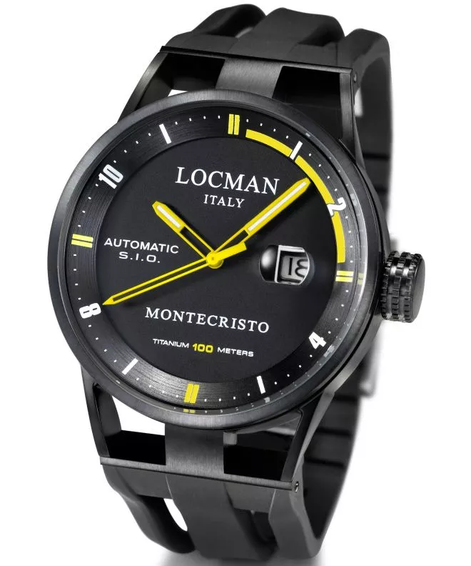 Orologio da Uomo Locman Montecristo Automatic Titanium 0511BKBKFYL0GOK
