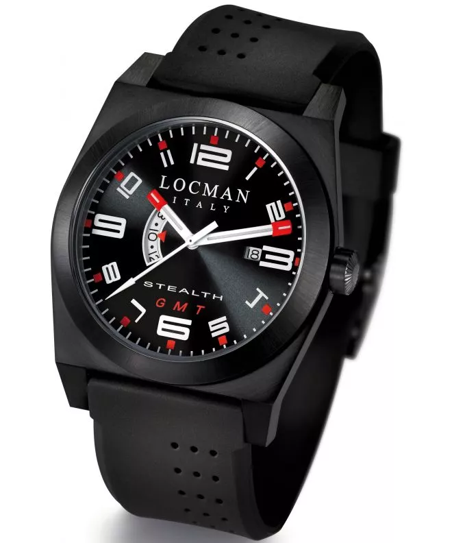 Orologio da Uomo Locman Stealth GMT 0200BKBKFRD1GOK