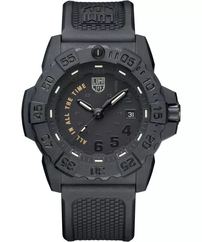 Orologio da Uomo Luminox Navy SEAL 3500 Series All In All The Time Limited Edition XS.3501.BO.AL