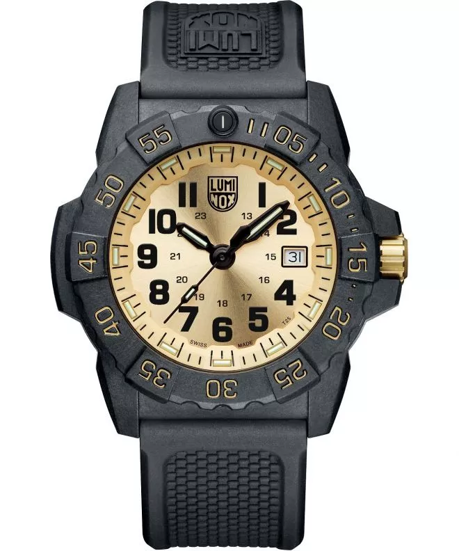 Orologio da Uomo Luminox Navy Seal 3500 Series SET Gold Limited Edition XS.3505.GP.SET
