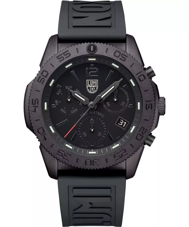 Orologio da Uomo Luminox Pacific Diver 3140 Blackout Chronograph XS.3141.BO