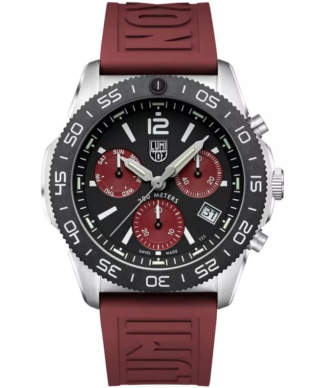 Orologio da Uomo Luminox Pacific Diver Chronograph 3140 Bordeaux XS.3155.1