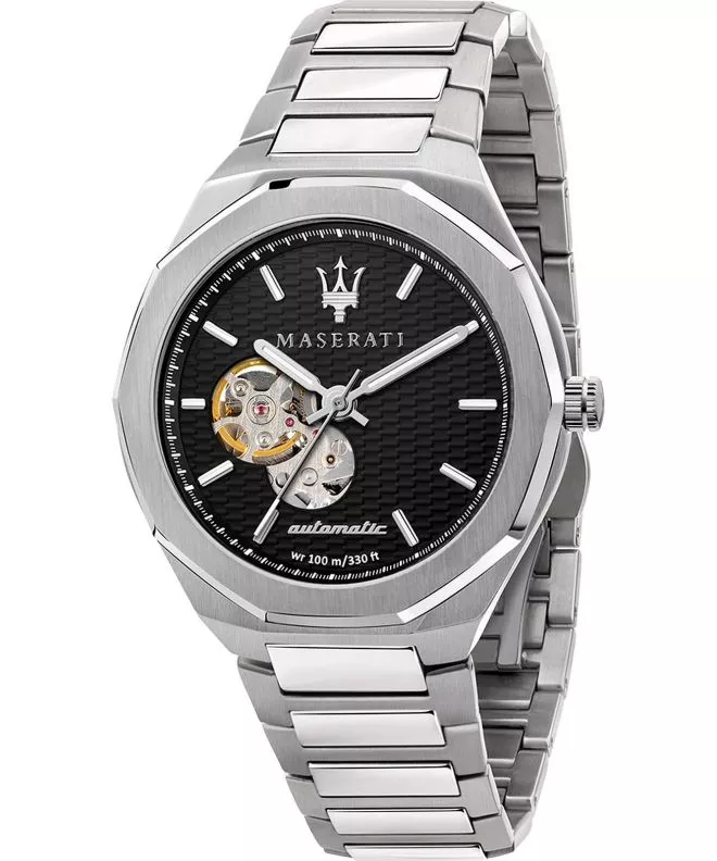 Orologio da Uomo Maserati Stile Open Heart Automatic R8823142002