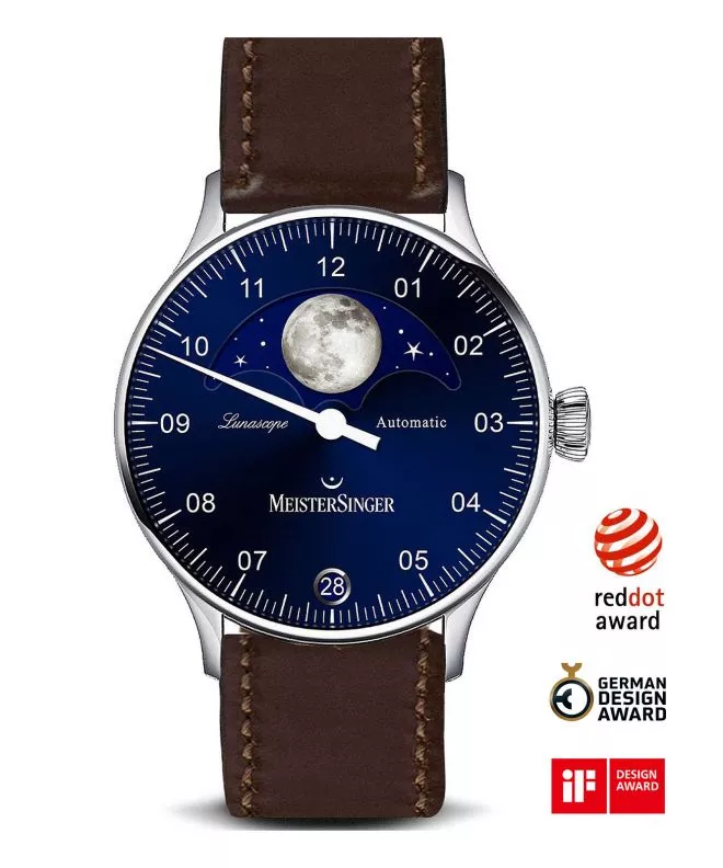 Orologio da Uomo Meistersinger Lunascope Automatic LS908_SCF02