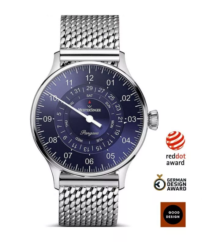 Orologio da Uomo Meistersinger Pangaea Day Date Automatic PDD908_MIL20